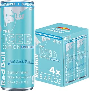 Red Bull Sugarfree Energy Drink, Iced Vanilla Berry, Iced Edition