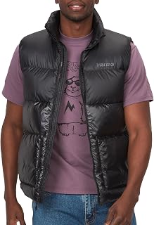 MARMOT Men's Guides Down Vest, Black, Small