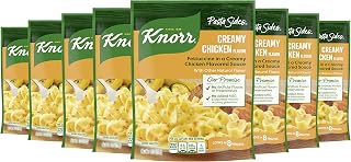 Knorr Creamy Chicken Pasta Sides 4.2 oz, Quick Easy Meal, Side Dish, 8PK | Quick side dish for weeknight meals and easy meal prep; Creamy Chicken; pack of 8, 4.2 oz.
