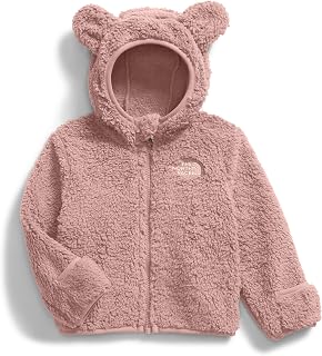 The North Face Baby Campshire Full Zip Hoodie | Cozy Fleece Winter Jacket for Toddlers, With Mittens & Attached Bear Ear Hood