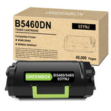 B5465DNF B5460DN Toner Cartridge 03YNJ for B5460 B5465 Printer by GREENBOX – Black, Model GB-DL-B5460dn-03YNJ-1B