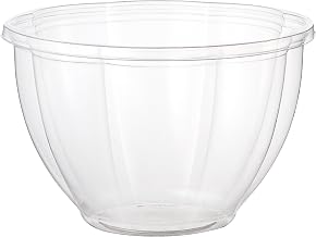 World Centric SB-CS-48 Compostable Ingeo Salad Bowls, 48 oz. (Pack of 300)