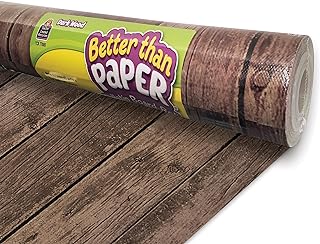 Teacher Created Resources Dark Wood Better Than Paper Bulletin Board Roll (TCR77885)