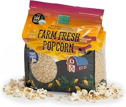 Wabash Valley Farms White Popcorn Kernels — Premium Whole Grain Popping Corn for Fresh, Fluffy, Gourmet Popcorn — Farm Fresh & Non-GMO — Tender & White Kernels — 6 lbs