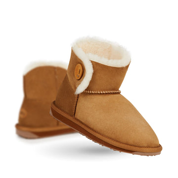 Valery Mini Boot - Women's Chestnut by EMU – 10, Chestnut, Model W10951-CHE-10