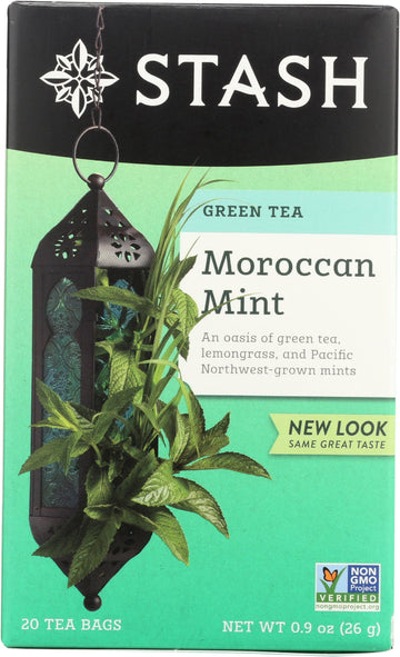 Tea, Tea Moroccan Mint, 20 Count by Stash – 20 Count (Pack of 1), No Color, Model STA08235