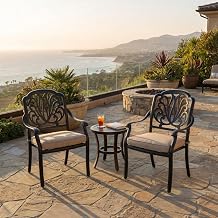 Elisabeth Aluminum Outdoor Dining Chair Plus