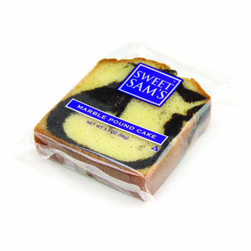 Pound Cake by Sweet Sam's – 3.1 Ounce (Pack of 1), marble