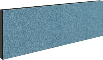 Global Industrial Modular Partition Stacking Panel with Fabric, 48" W x 16" H, Blue