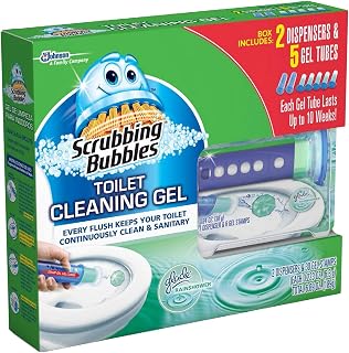 Scrubbing Bubbles N/A Toilet, Rainshower (2 dispensers + 30 Gel Discs)