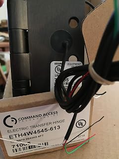 Command Access 4 Wire Energy Transfer 4.5 x4.5 Hinge