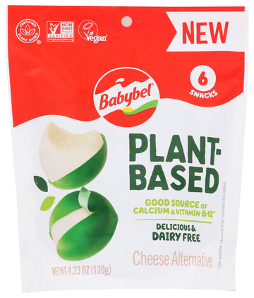 Plant-Based Cheese Snacks by Babybel – 4.23 Ounce, Model 0041757023713