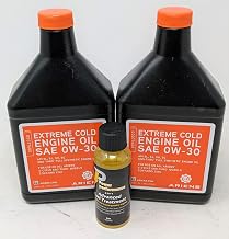 Ariens Pack of 2 SAE 0W-30 Extreme Cold Engine Oil 20oz 00077600 and Fuel Treatment
