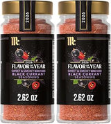 McCormick Seasoning, Black Currant, Sweet & Smoky, 2026 Flavor of the Year, Sweet, Savory & Balanced Black Currant Rub, 2.62 oz (Pack of 2)
