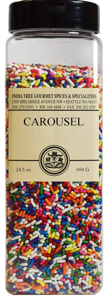 Carousel Pantry Pak by India Tree – 24.5 Ounce (Pack of 1), rainbow, Model 50646