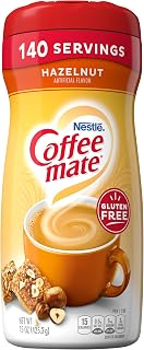 Coffee Mate Hazelnut Powder Coffee Creamer 15 Oz. Canister | Non-dairy, Lactose Free, Gluten Free Creamer