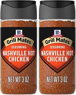 McCormick Grill Mates Nashville Hot Chicken Seasoning, 3 oz (Pack of 2)