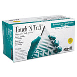 Disposable Nitrile Gloves | TouchNTuff 92-600 | Box of by Ansell – Medium, Nitrile, Model 92-600-7.5-8