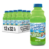 Green Berry Rush Juice Drink by HAWAIIAN PUNCH – 32 Fl Oz (Pack of 12)
