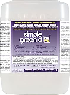 Simple Green 30505 d Pro 5 One-Step Disinfectant, 5 Gallon Pail
