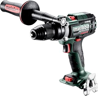 metabo 18V Cordless High-Speed Driver Drill | Tool Only - No Battery | Best-in-Class Rohm Supra SK Drill Chuck | 12-setting Torque-Selection | Made in Germany | BS 18 LTX-3 BL I Metal Bare MB