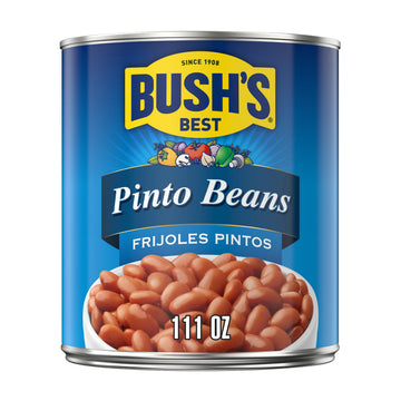 Bush's Pinto Beans 6-111 oz by Bush's Best – 111 Ounce (Pack of 6), Pack of 6