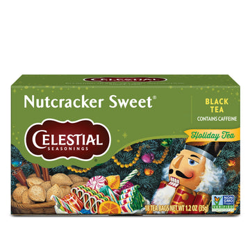 Nutcracker Sweet Black Tea by Celestial Seasonings – 18 Count (Pack of 1), Model BHC-039