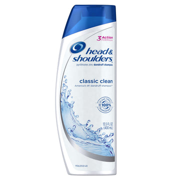 Classic Clean Dandruff Shampoo 13.5 Oz by Head & Shoulders – 13.5 Fl Oz (Pack of 1), Classic Clean, Model PB06194