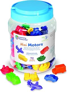 Learning Resources Mini Motors Counters, Set of 72
