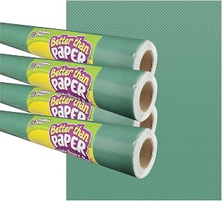 Teacher Created Resources Better Than Paper Bulletin Board Roll, 4' X 12', Eucalyptus Green, 4/Pack (Tcr32441)