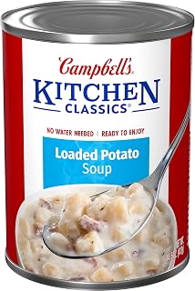Campbell's Kitchen Classics Loaded Potato Soup, 14.5 oz Can