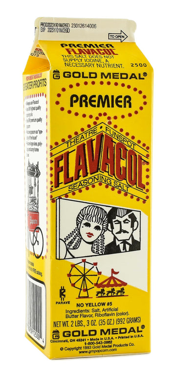 2500Ct Ct Premier Flavacol by Gold Medal – 35 Ounce (Pack of 1)
