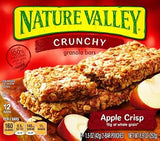 Nature Valley Apple Crisp Granola Bar 12 Bars 8.9 Oz (2 Pack)