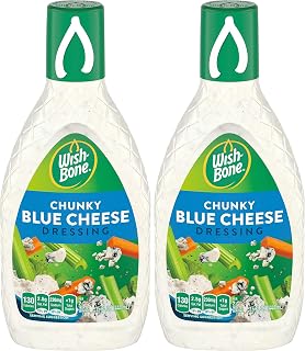 Wish-Bone Chunky Blue Cheese Salad Dressing, 15 FL OZ (Pack of 2)