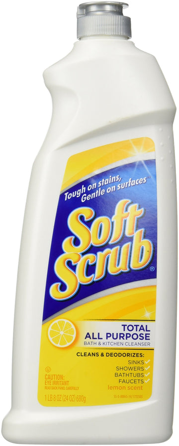 Cleanser, Lemon, 24 oz-2 pk by Soft Scrub – 24 Ounce (Pack of 2), 24 Ounce, Pack of 2, Model ADC-096B