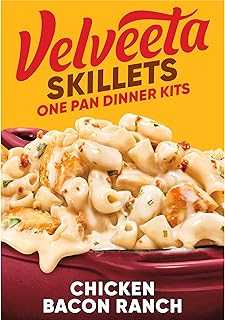 Velveeta Skillets One Pan Dinner Kit, Chicken Bacon Ranch, 11.5 oz Box