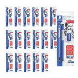 Mars Technical Mechanical Pencil Set by STAEDTLER – Metal, Blue, Pack of 18, Model 788 SBK4