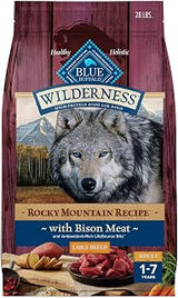 Blue Buffalo Wilderness Rocky Mountain Recipe Bison Large Dog Food, 24 lb