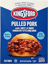 Kingsford Pulled Pork With Sweet & Smoky Kansas City Style BBQ Sauce, 16 Ounce