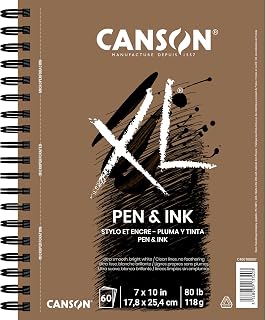 Canson XL Series Pen & Ink, white, 7x10