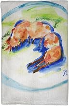 Shrimp Plate Kitchen Towel - 16x25