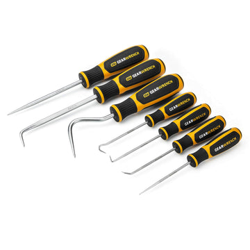 7 Piece Hook & Pick Set by GEARWRENCH – 7 Pc. Set, Chrome Vanadium Steel, Multi, Model 84000H