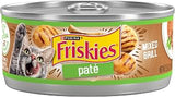 Purina Friskies Wet Cat Food Pate, Mixed Grill, (24) 5.5 oz Cans