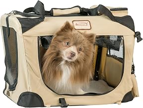 Armarkat PC201B Beige Multiple Pockets Pet Carrier