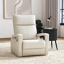 Picket House Furnishings Barnard P1 Recliner w/Glider & Swivel in Del Mar Cream