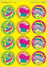 Trend Enterprises Inc. T-83307 Party-Palooza/Frosting Stinky Stickers, 48 Count