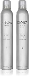 Kenra Design Spray 9 | Light Hold Hairspray | Tames Frizz & Flyaways | Lightweight, Brushable Formula | All Hair Types