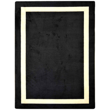 Portrait Solid Colored Area Rug by Joy Carpets – 10'9" x 13'2" (Rectangular), Nylon, Onyx, Model 1479G-06