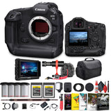 for Photography & Video | 24MP Full-Frame LED Light + 19x Batteries + 2X 128GB CFexpress Memory Cards by Canon – Pack of 21, Model 6577C002_EDIRE_4