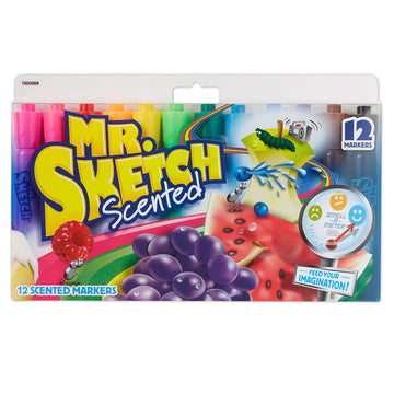 Scented Markers by Mr. Sketch – 1 Count (Pack of 2), Plastic, Assorted, Pack of 2, Model SAN1905069BN